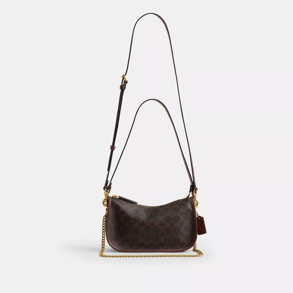 Waverly-taske i Signature Canvas